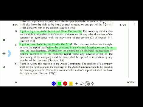 Discuss the rights of an auditor according to the Companies Act, 2013.