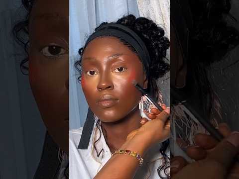 Dark skin makeup Tutorial #makeuptutorial #tutorial #viralvideo #youtubeshorts #makeuptips #makeup