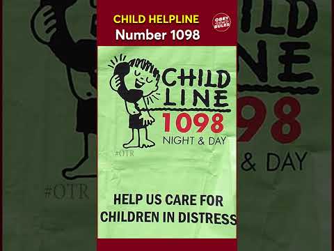 Child Helpline Number 1098 #childline #mentalhealth #otr