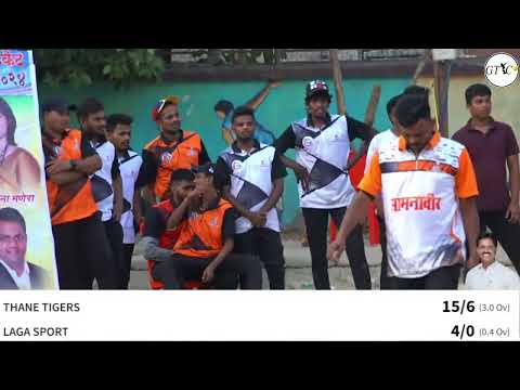 THANE TIGERS VS LAGA SPORTMATCH AT GHODBUNDER PREMIER LEAGUE || 2024 || THANE ||