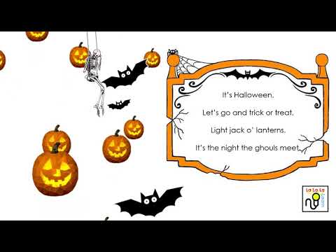 Halloween song (karaoke) | Special Events | La La La Learn