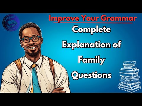 Meet and Greet|| How to ask Family Question in English Grammar || Improve  Grammar (for beginners)