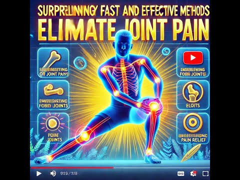 Surprisingly Fast Relief! This Will Eliminate Joint Pain