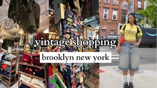 Vintage shopping in Brooklyn, New York City with Mikai