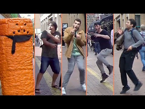 Best Male Reactions !! Angry Carrot Prank !!