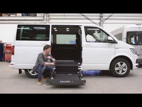 BraunAbility UVL600 in a Volkswagen Multivan (T6)