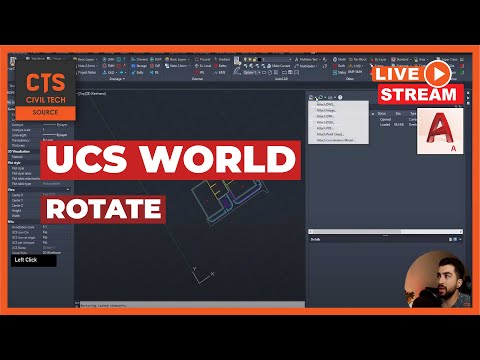 AutoCAD UCS - CTS (LiveStream)