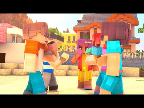 Playing With My Friends - Roys Bedoys Minecraft Animation Children's Song