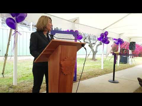 LT. Gov. Karyn Polito at ribbon cutting at Monty Tech, Oct. 22, 2019 (2 of 2)