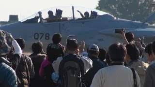 岐阜基地航空祭2013 飛行開発実験団　タキシング