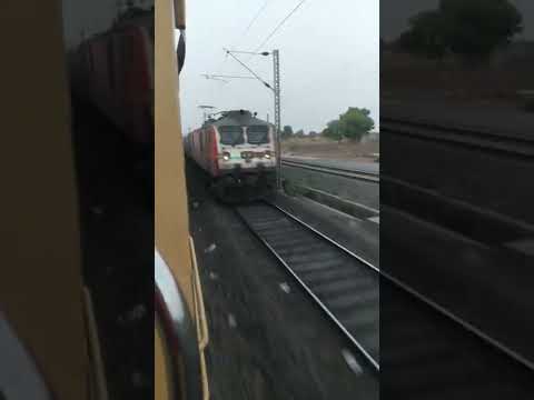 12150-Danapur Pune Express Cross Passenger Train At Full Speed #shorts