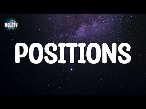 Ariana Grande - positions (Lyrics)