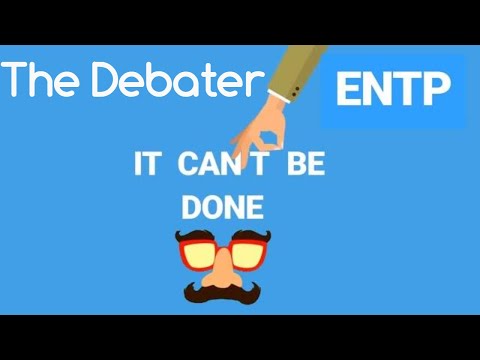 ENTP / Debater Personality Explained in 2 minutes.