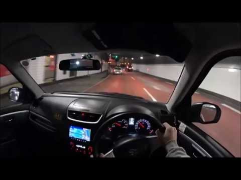 Suzuki Swift POV Night Drive - Tokyo Metropolitan Expressway