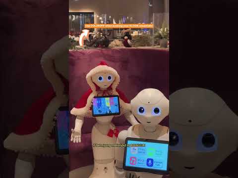 CHECK OUT THIS UNIQUE ROBOT CAFE IN TOKYO 🤖 Full vid on Tiktok: @colzvidal #tokyo #robotcafe