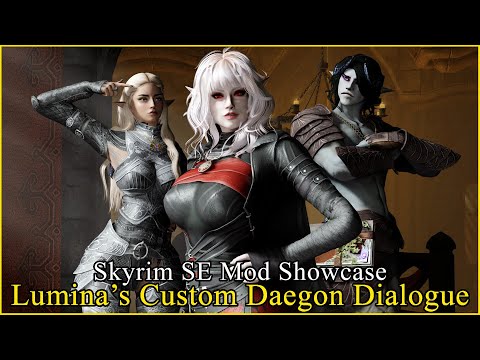 Lumina's Custom Dialogue with Daegon | Skyrim SE Mod Showcase