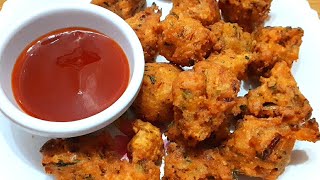 Leftover Rice Snacks | Leftover Rice Pakora | Rice Pakoda Recipe