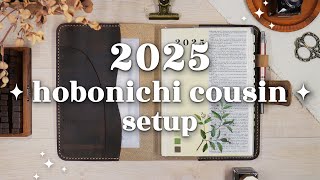 📚 2025 Hobonichi Cousin Setup // My Daily Journal