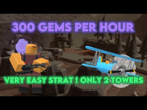 300 gems per hour hardcore grind strat! (VERY EASY)