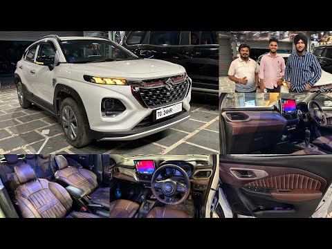 fronx base to top modified | fronx modification 2024 | fronx luxury interior | fronx sigma modified