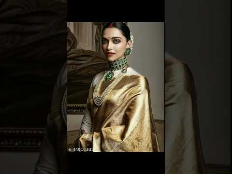 Bollywood Celebrity deepika padukone same saree collection meesho #viral #saree #deepikapadukone #yt