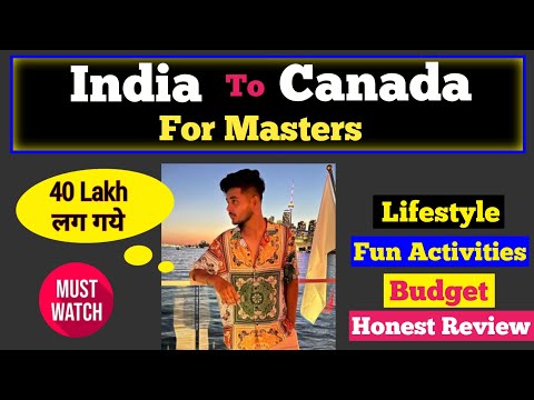 India To C@nada For Masters Honest Journey  || How Much Did it Cost || Chandan Patel