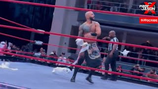 AEW FANS THREW TOILET PAPER AT RICOCHET DURING AEW COLLISION!