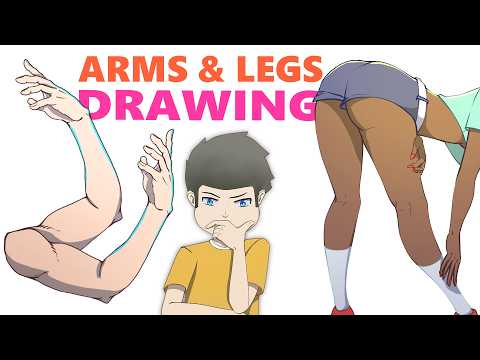 How to draw Arms and legs | Anatomy Part - 03