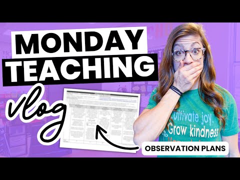 Planning My Observation Lesson & Teacher Fail | Falling in Love With Teaching Again VLOG 43