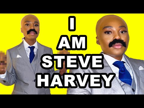 TURNING MYSELF INTO STEVE HARVEY *fail*