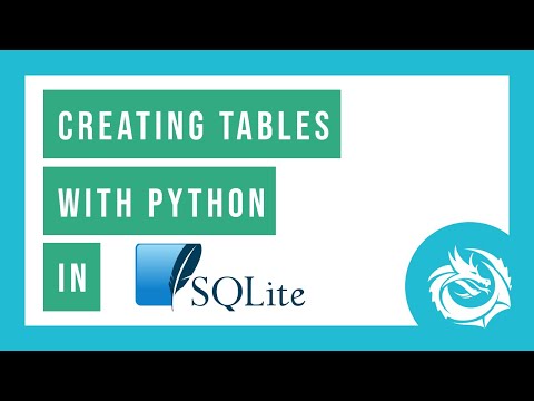 #1 Creating Tables - Learn SQL with SQLite in Python