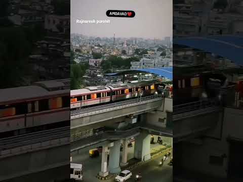 Ahmedabad metro #अहमदाबाद #gujarat #metro #shorts #shortvideo