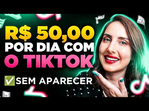 COMO GANHAR DINHEIRO ONLINE EM CASA POR MÊS COM O TIK TOK SEM APARECER PASSO A PASSO