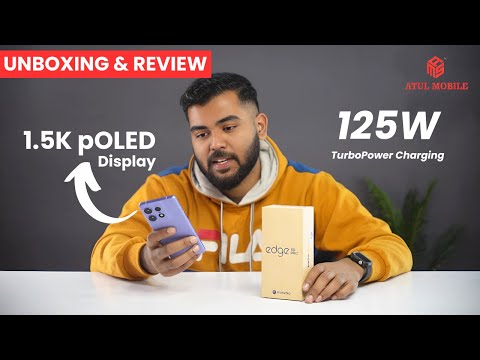 Motorola Edge 50 Pro Unboxing & Quick Review⚡SD 7 Gen 3, 125W🔋, 3x Tele @ ₹27,999*!