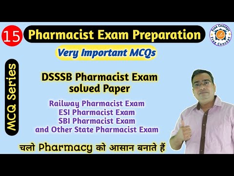 Pharmacist Exam Preparation | GPAT Exam 2022 | Important MCQs with Complete Solution | Pharma