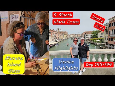 Touring Murano Italy Glass Factory and Venice Highlights