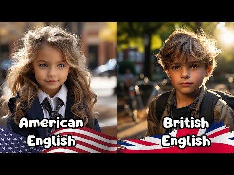 American English vs British English | Discover English Varieties for Kids, Children and Preschooler