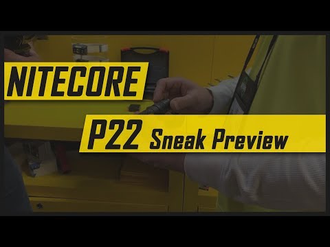 NITECORE P22 1800 Lumen Strobe Ready Tactical Flashlight - SHOT Show 2019 Live Demo