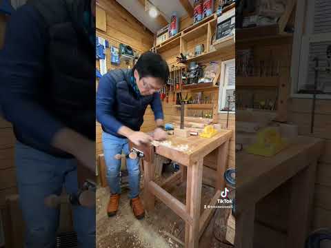 初心者卒業の目安＝曲線ができるようになったら #木工 #スツール #woodworking #stool