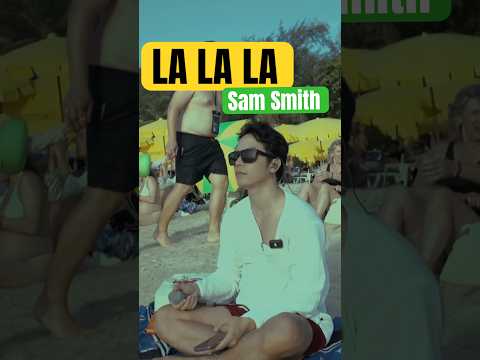 @samsmith cover #lalala #vocals #beach