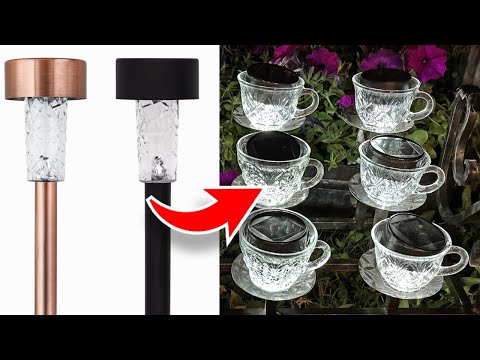 Everyone will be buying solar lights after seeing these Dollar Tree hacks!