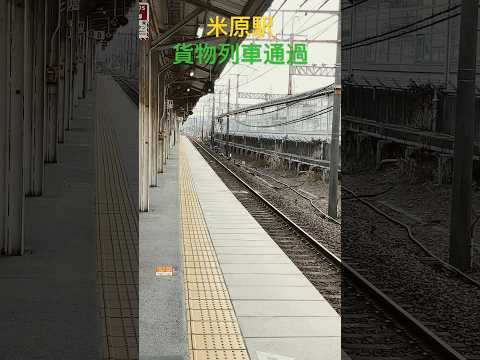 JR米原駅 貨物列車通過  #shorts #jr #貨物列車 #ef210