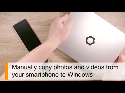 How to transfer a Google Android’s Camera Roll photos to Windows