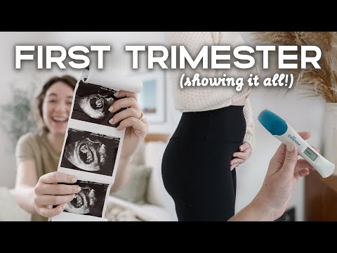 FIRST TRIMESTER VLOG | A HUGE Surprise, First Ultrasound, Pregnancy Fears & Uncomfortable Symptoms