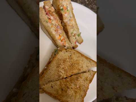 Healthy Vegetable Sandwich Recipe | स्वस्थ सब्ज़ी सैंडविच रेसिपी | ஆரோக்கியமான காய்கறி சாண்ட்விச் 🥪