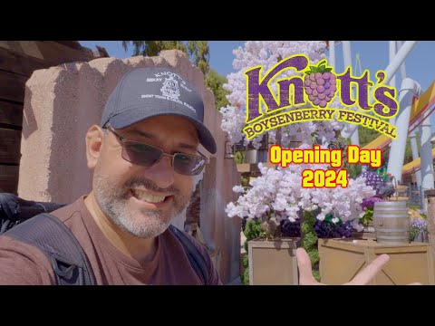 Knott's Boysenberry Festival Opening Day 2024 | Food Reviews | New Merch