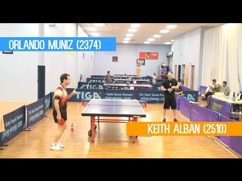 Broward TT Open Finals - Keith Alban (2510) vs. Orlando Muniz (2374)