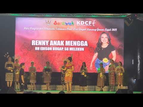 Finalist Kumang 2023 : Renny anak Mengga ( No 10)