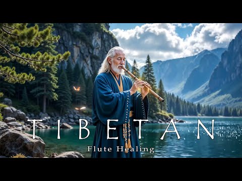 Eliminate All Negative Energy While You Sleep | Tibetan Healing Flute And Calm The Mind