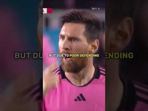 LIONEL MESSI just got KNOCKED OUT #soccerfans #soccer #footballfans #football #messi #lionelmessi